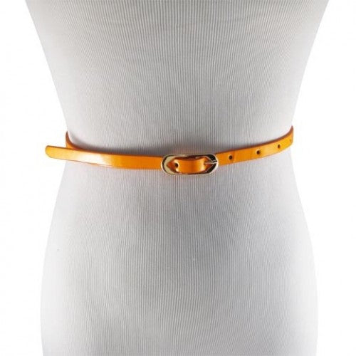 Thin gold outlet belt