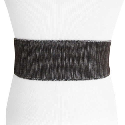 Brown and Black Stretch Belt For Women