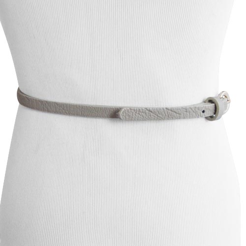 Womens Stretchable Waist Belt With Circular Shiny Buckle One 